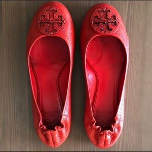 Tory burch reva flats mint condition